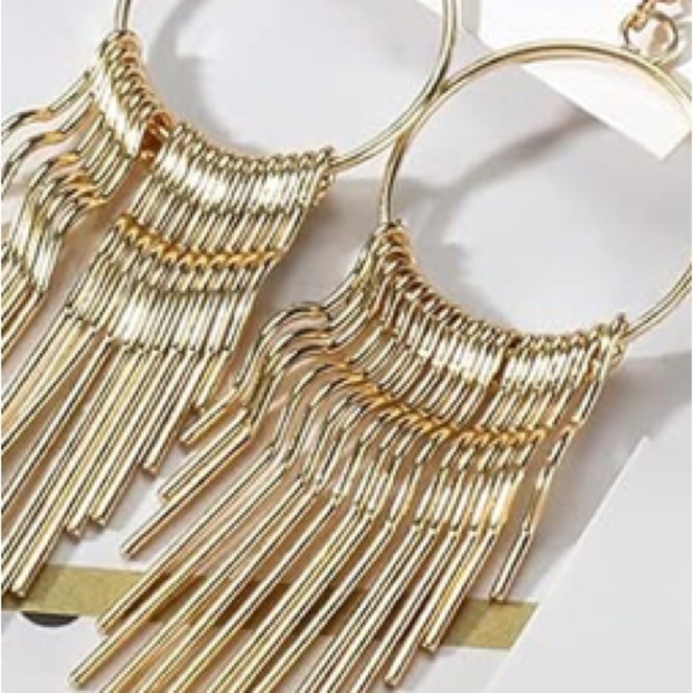 Elegant Gold Hoop Earrings